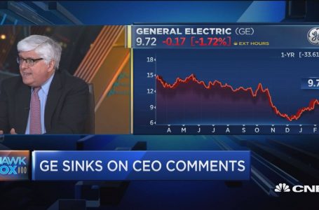 GE CEO says Cash Flow Will be Negative This Year, Shares Tank